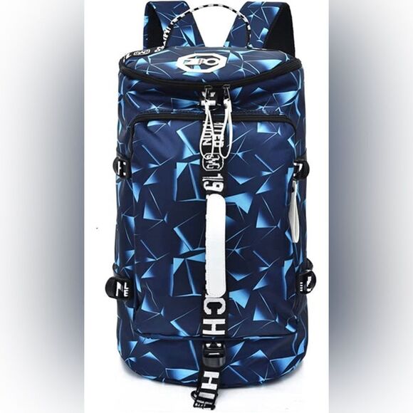 Gym Sport Backpack Duffle Bag Sling Bag Crossbody Daypack, Casual Travel Daypack - Picture 1 of 7
